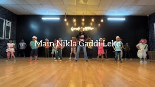 Main Nikla  Gaddi Leke | Gadar 2 | Kids Dance Cover | Panchi Singh Choreography