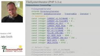 Iterators in PHP - Jake Smith