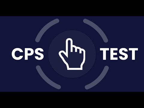 How Fast Can You Click? (CPS TEST) - YouTube