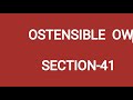 ostensible owner