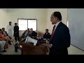 federal minister prof. ahsan iqbal addressing to students of gwadar university