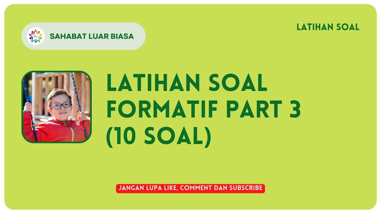 LATIHAN SOAL FORMATIF PART 3 (10 SOAL) (CPNS/CASN/PPPK/UKG/PPG/KULIAH ...