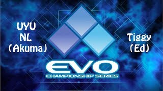 Best moments of SFV EVO 2019 - Day2 Pools | UYU NL (Akuma) vs Tiggy (Ed)