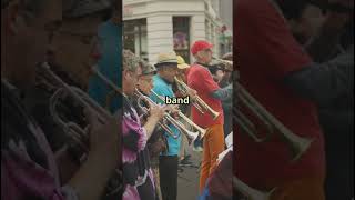 "From Tears to Joy: Inside New Orleans' Legendary Jazz Funeral Tradition | Cultural Heritage #shorts
