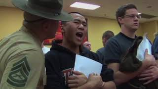 USMC DRILL INSTRUCTORS CRUSH RECRUITS!