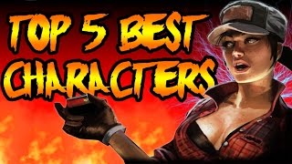 Top 5 BEST Zombie Characters! Call of Duty Zombies TOP 5 Black Ops 3, Black Ops 2 & World at War