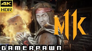 Mortal Kombat 11 Liu Kang Klassic Tower + Ending [4K 60ᶠᵖˢ HDR] PC Max Settings