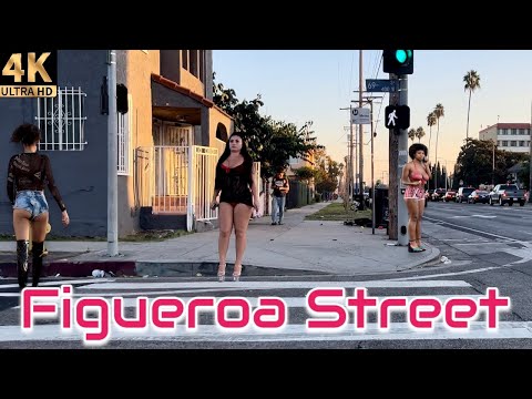 Figueroa Street at Sunset Ep. 4Los Angeles, California [4K]