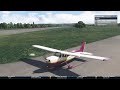 real 737 pilot live cessna 172 cargo run and flying a very broken mission msfs 2024 career