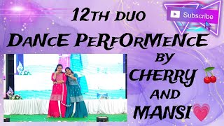 when two fires ignite a wonderful dance performance 🔥🔥#dance #fest#chalaki_cherry#Mansi's world💞