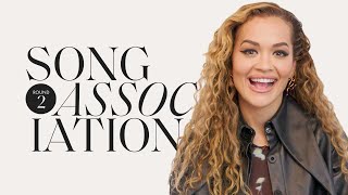 Rita Ora Sings 'You Only Love Me', Fergie, & Raps Will Smith in ROUND 2 of Song Association | ELLE