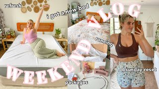 [VLOG] room refresh, opening packages + sunday routine 💛 EMMA MATTRESS UNBOXING!