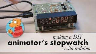 DIY animator's stopwatch with Arduino