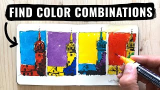 Finding Color Combinations Exercise (Creative Monday)