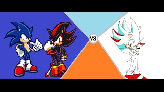 sonic y shadow vs shadic (Remake)