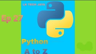 Python Ep-27