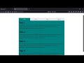 How to build tabs using HTML, CSS and JavaScript only