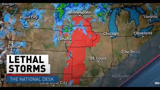 Lethal storms to impact millions across the Midwest as severe weather settles in
