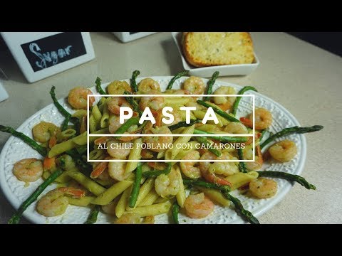 Pasta Al Chile Poblano 😱Rica y super facil!! |KarlaOnofree Pasta Al Chile Poblano 😱Rica y super facil!! |KarlaOnofree