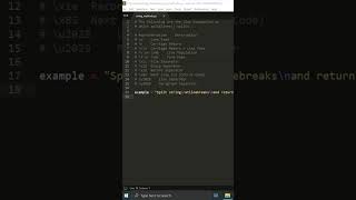 python str method "splitlines()" explained. 🙂Subscribe channel for python tutorials🐍 #shorts #python
