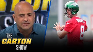 Aaron Rodgers experiences right foot discomfort, Is the Jets season over? | NFL | THE CARTON SHOW