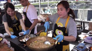 Colourful Thai Food On the Road. London Street Food