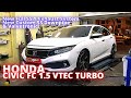 New Full SS Y Exhaust System, New Custom SS Downpipe & Valvetronic | HONDA CIVIC FC 1.5 VTEC TURBO