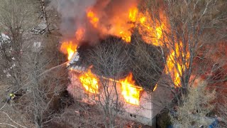 Abandoned House Burns Down in Espoo