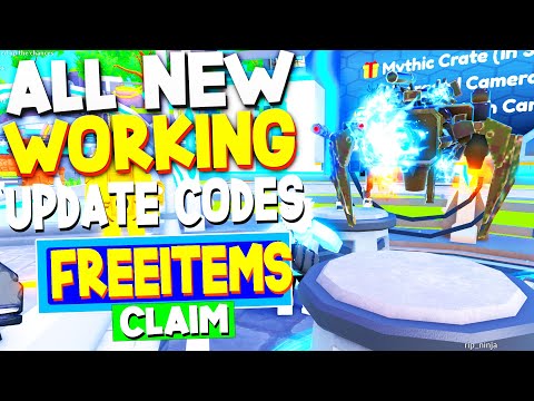 *NEW* ALL WORKING UPGRADED CAMERA SPIDER UPDATE CODES FOR Toilet Tower Defense Codes! ROBLOX