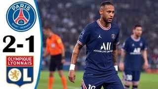 Lyon vs PSG 1-2 All Goals & Highlights 19.09.2021 HD