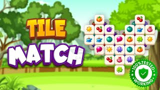 Tile Match – Unity Game Source Code | Fun Fruit & Flower Matching Challenge