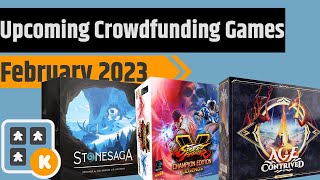 Upcoming Kickstarter \u0026 Gamefound Board Games for February 2023