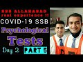 SSB Allahabad Psychological Tests I Day 2 Testing at SSB Allahabad I SSB  2020 real experience I