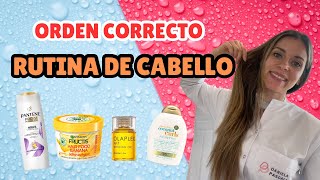 Orden correcto de tu rutina de cabello | Rutina completa para el cuidado capilar