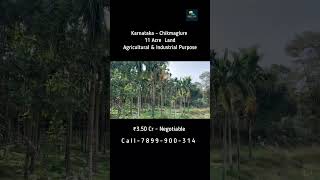 11 Acre Agricultural Industrial Land For Sale | Koppa | Chikmaglure | Karnataka 2 Acre areca nut