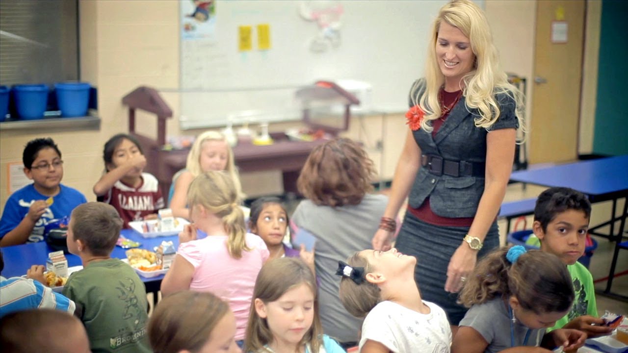 Classroom In Elementary Students