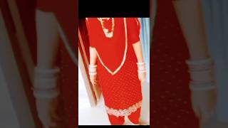 Gulabi color ka suit design//wedding suit design#shortvideo #fashion