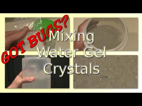How to Make Water Gel Crystals for Crickets and Roaches How to Make Water Gel Crystals for Crickets and Roaches
