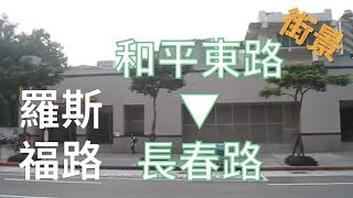 台北市羅斯福路 和平東路至長春路西側街景 | FREEPAPAGO