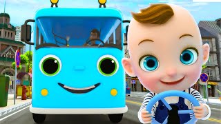 Wheels On The Bus | Baby Drives The Bus | Kids Songs & Nursery Rhymes | Baby Songs