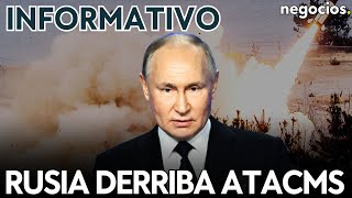 INFORMATIVO: Rusia derriba 10 ATACMS, Ucrania pide ayuda y el alto el fuego en Líbano al límite