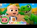 If You're Happy and You Know It! Dinosaur Park 🦖| CoComelon Nursery Rhymes & Kids Songs