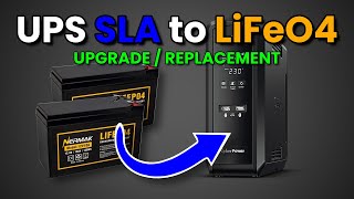 UPS SLA to LiFePO4 Battery (by Nermak) Upgrade & Replacement
