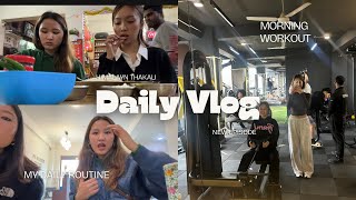 A Day In my Life 🤍| Workout sessions👟| Tibetan Vlogger |