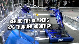 Behind the Bumpers | 876 Thunder Robotics | Charged Up Robot
