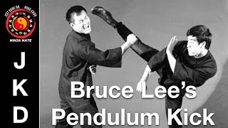 Bruce Lee’s Jeet Kune Do Pendulum Kick.