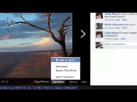 How to Find the Geolocation of a Facebook Photo : Facebook Tips & Tricks How to Find the Geolocation of a Facebook Photo : Facebook Tips & Tricks