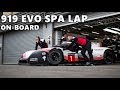 Porsche 919 Hybrid Evo Spa-Francorchamps Lap (2018) On-Board Footage