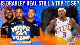 Is Bradley Beal STILL a top 15 SG? | Hoops \u0026 Brews (Clips)