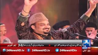24 Report: Target killers of Amjad Sabri still not arrested
